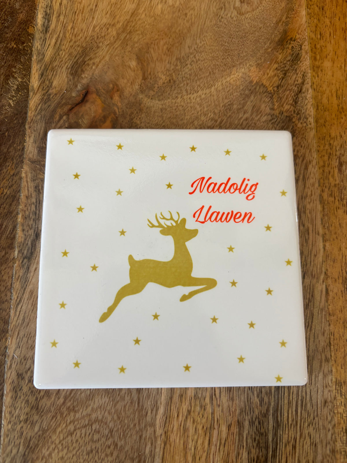 Golden Raindeer Coaster